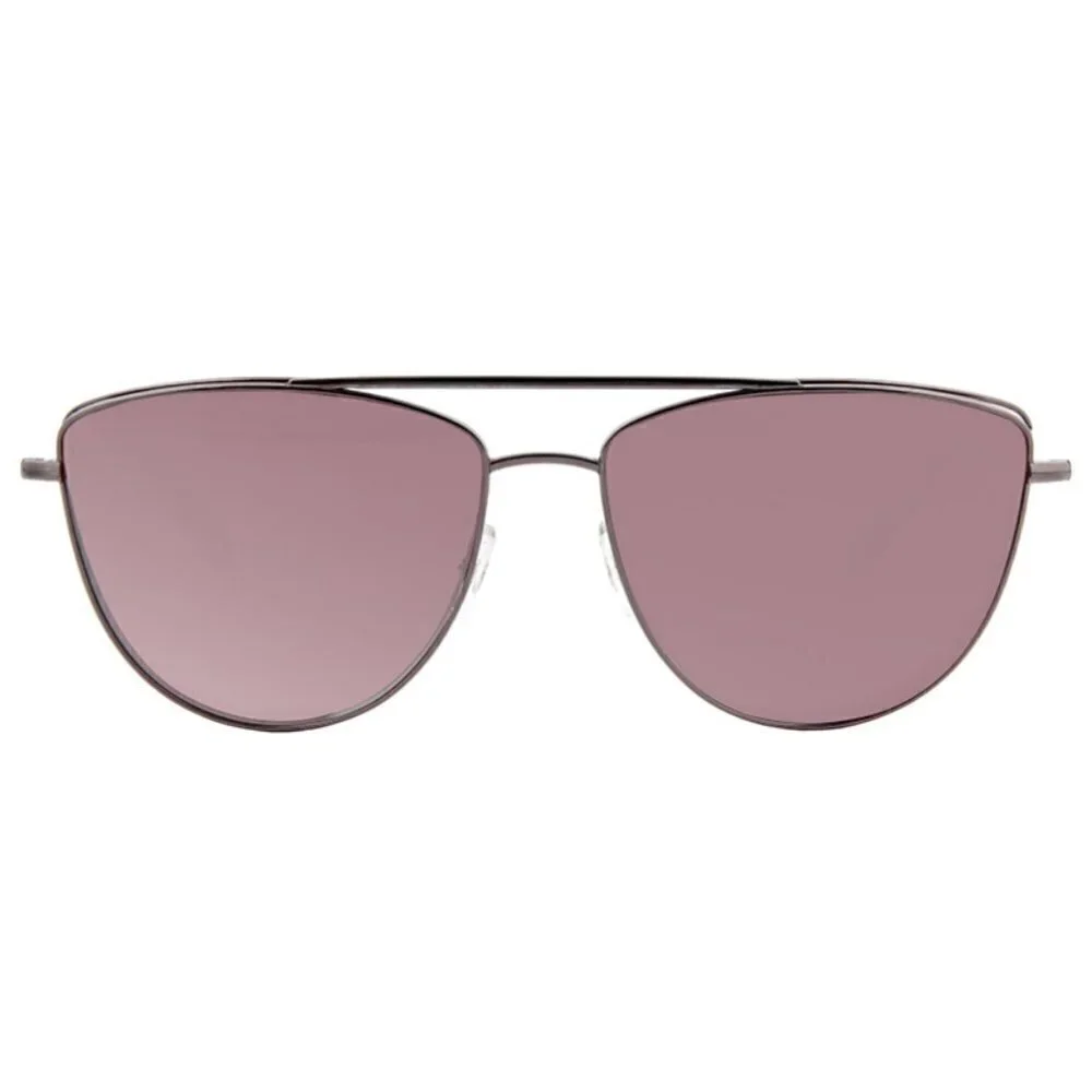 💕GARRETT LEIGHT💕 Zephyr Sunglasses ~ Plum Velvet Pink Blush Mirror Lens NWT